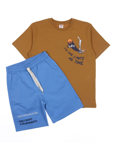 DMB KIDS 7467 Костюм (цвет: Коричневый\синий)